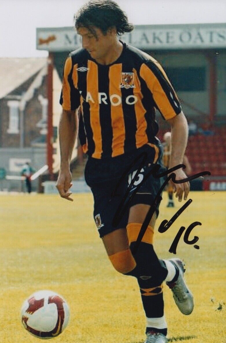 PETER HALMOSI HAND SIGNED 6X4 Photo Poster painting - FOOTBALL AUTOGRAPH - HULL CITY 2.