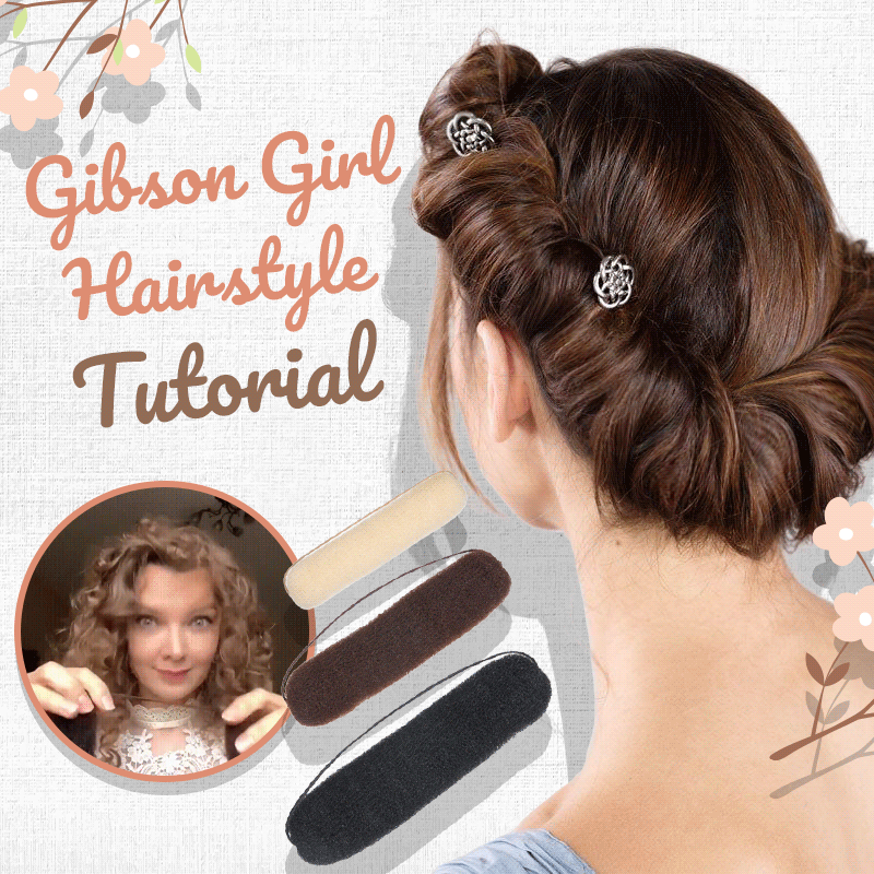 Gibson Girl Hairstyle Tutorial