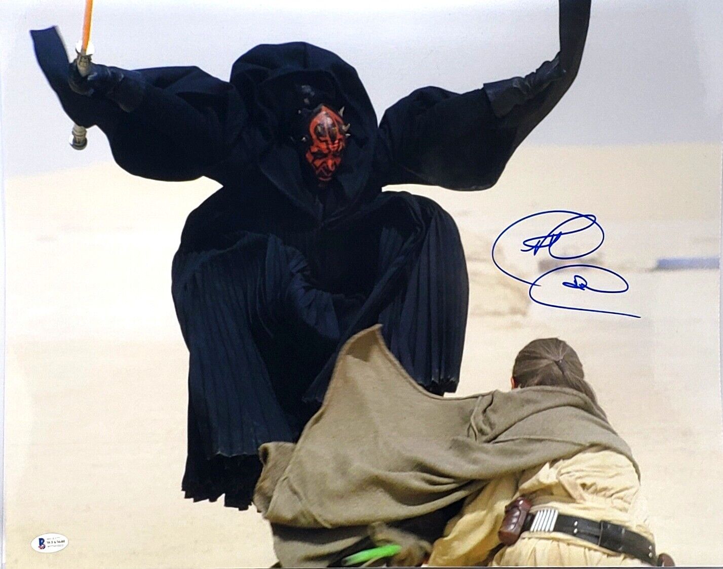 RAY PARK Signed Auto STAR WARS DARTH MAUL