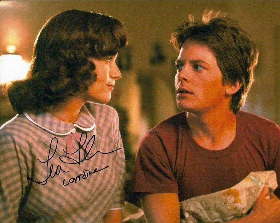 Lea Thompson Autographed Signed 8x10 Photo Poster painting (Back to the Future) REPRINT