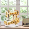 Double Sided Effect Special Shaped Flower Sewing Machine Diamond Painting Desktop Decor Kit