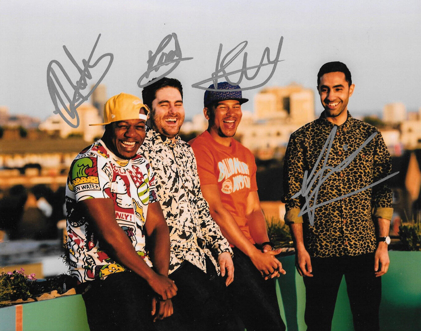 GFA English Band * RUDIMENTAL * Signed 8x10 Photo Poster painting AD6 COA