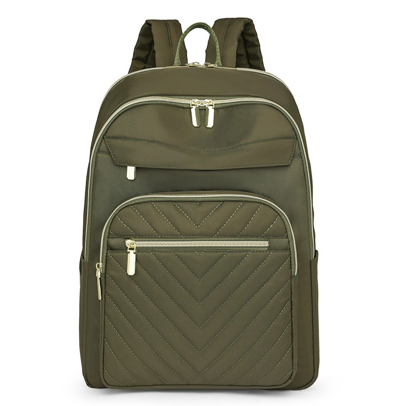 Waterproof Chevron Casual Women’s Backpack