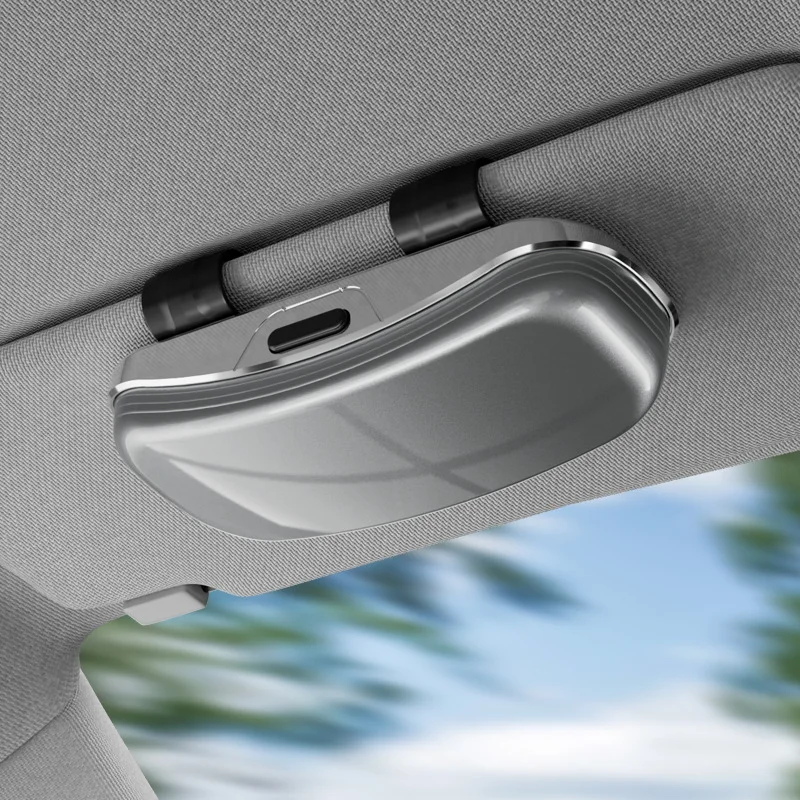 Car sunglasses case, car glasses case storage box, glasses frame, sun visor, glasses clip, sunglasses