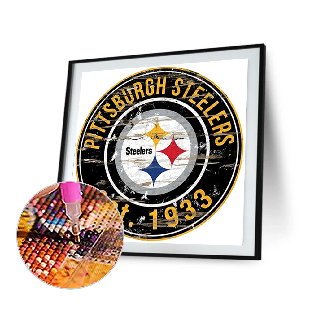 Pittsburgh Steelers NFL Ticket Diamond Painting - Diamond Painting Hut