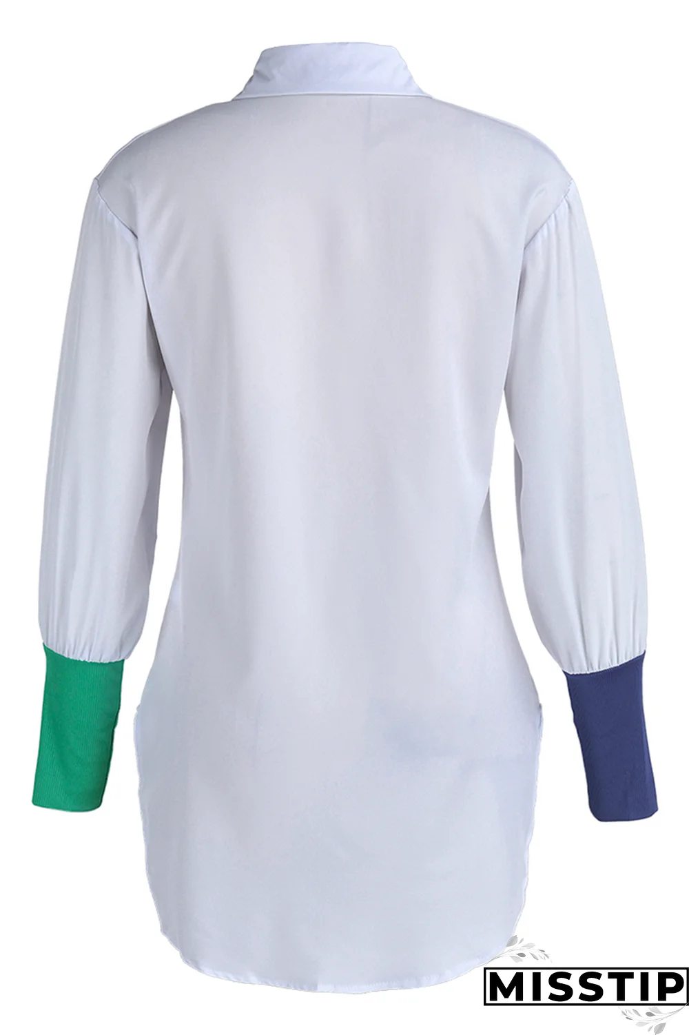 Black Casual Print Patchwork Turndown Collar Shirt Dress Dresses