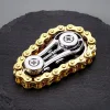 Chain gear fidget spinner puzzle decompression toy