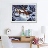 Snow Deer  | Full Round Diamond Painting Kits