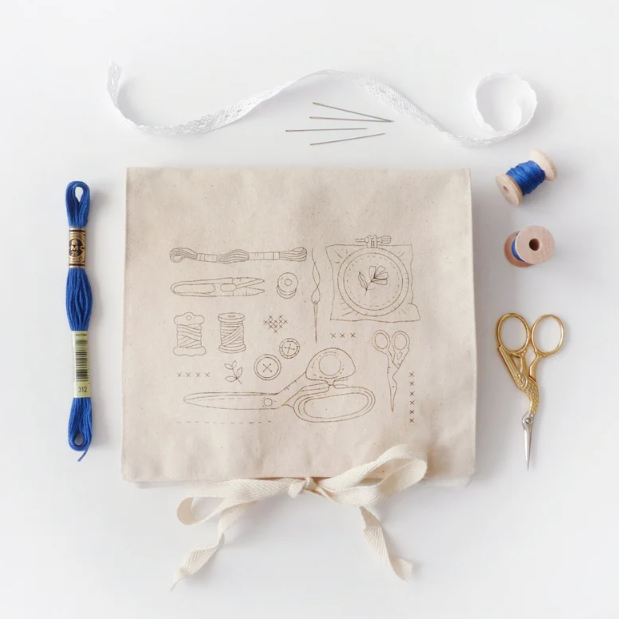 Embroidery To-go Bag Kits