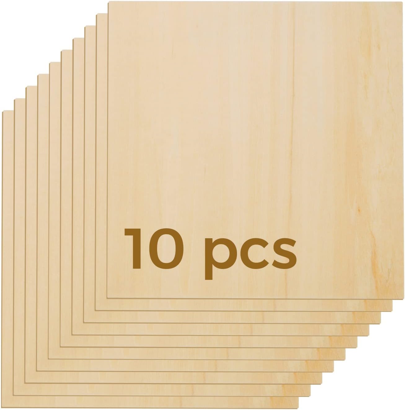 20 Pcs 3mm Basswood Plywood Sheets