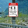 Shooting Warnings - Metal Tin Signs(8*12Inch/12*16Inch)