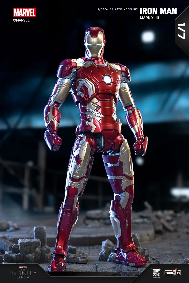 Fondjoy 1/7 Marvel Infinity Saga Iron Man MV24803 MK43 Action Figure