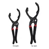 10/12 Inch Car Adjustable Oil Filter Wrench Vehicle Maintenance Repair Hand Tool