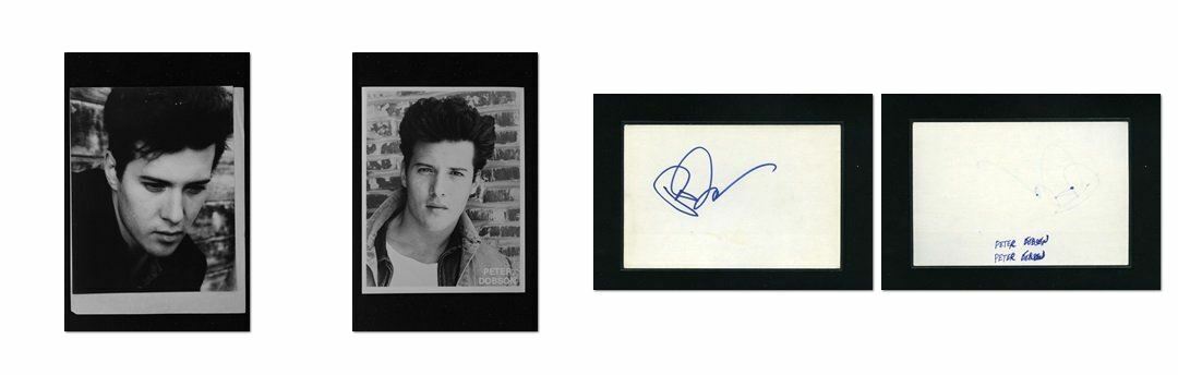 Peter Dobson - Signed Autograph and Headshot Photo Poster painting set - Party of Five