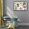 Magical House Of Gnomes-14CT Stamped Cross Stitch 59*44cm/23.23*17.32in tapestrymarket