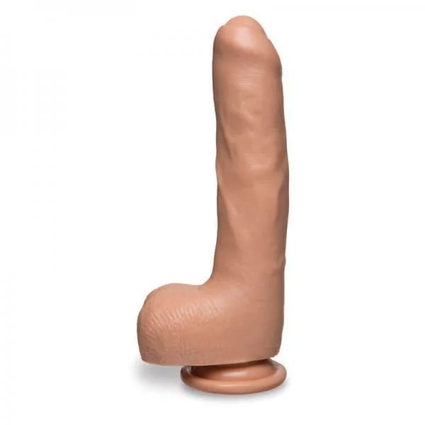 Pornhint Uncut D 9 inches With Balls Firmskyn Beige Dildo