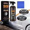 120ml Car Tire Brightener Long Lasting Car Wheel Polishing Cleaner for Auto Care