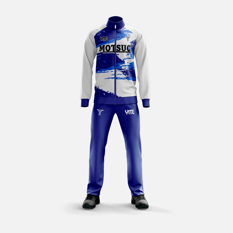 YITE | LWT24-014- White And Blue Tracksuit