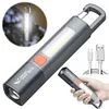 10 Pack Flashlight Recargeable LED Flashlight with 3 Modes & Hook for Emergency