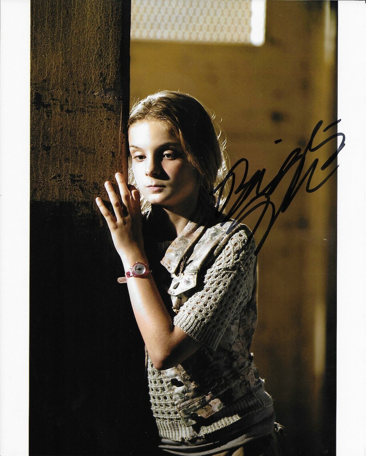 Brighton Sharbino The Walking Dead autographed Photo Poster painting signed 8x10 #9 Lizzy Samuel