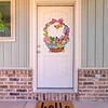 DIY Diamond Hanging Wreath Home Decor Kit | Flower Basket