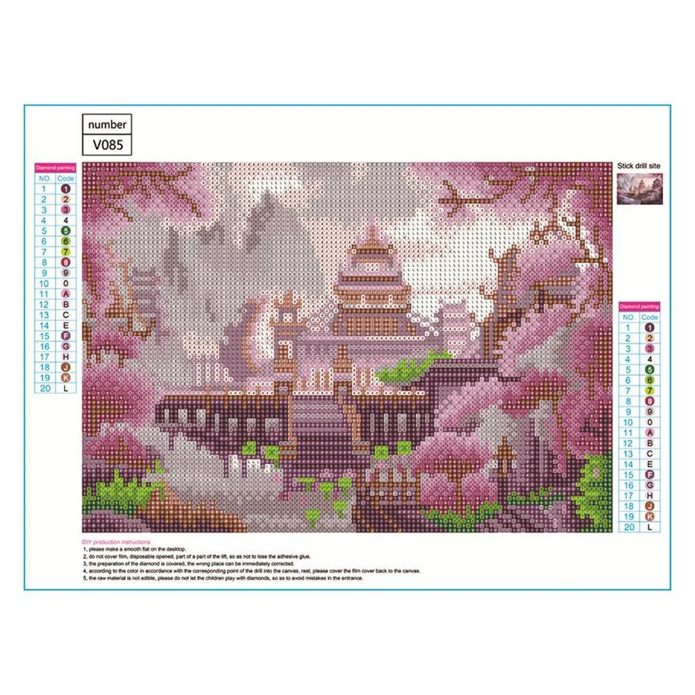 Diamond Painting - Full Round Drill - Noble Palace(40*30cm)