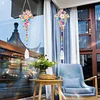 2pcs Flower Cross Diamond Painting Double-sided Crystal Window Suncatcher Craft Set Birthday Gifts Home Garden Decor Hanging Kit