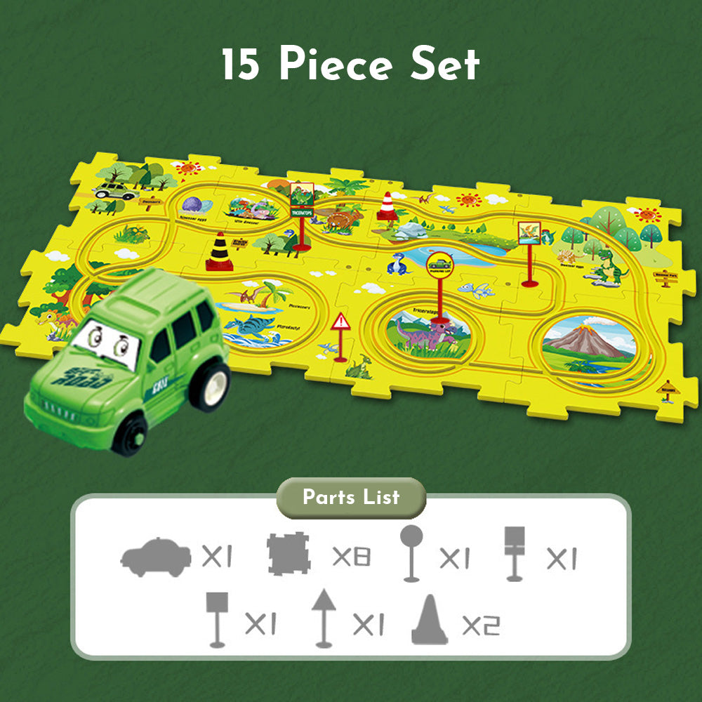 Kids car track set