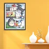 Hayao Miyazaki My Neighbor Totoro - 16CT Stamped Cross Stitch - 35*45cm