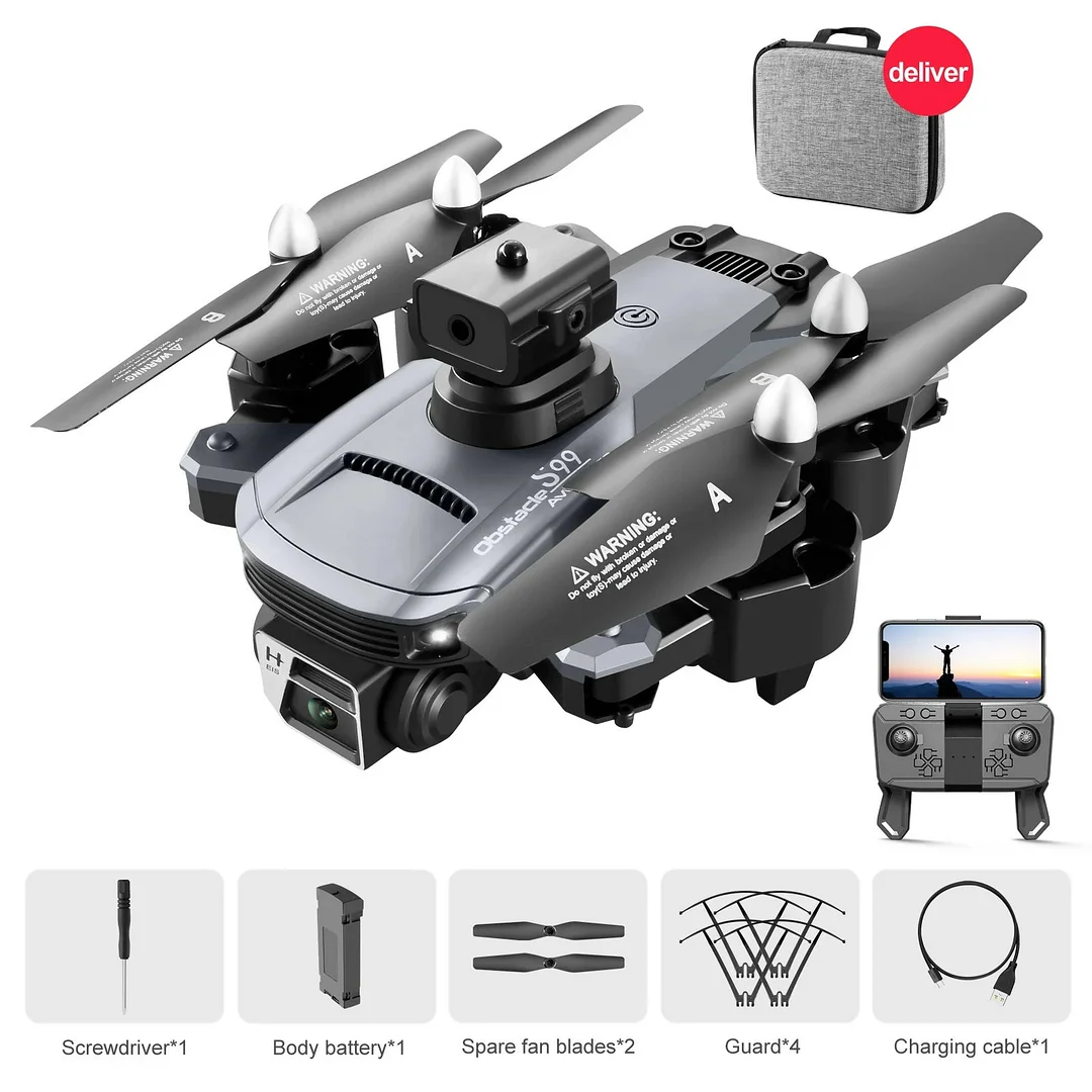S99 Optical Flow ESC HD Camera Marquee Folding Four-Axis Drone