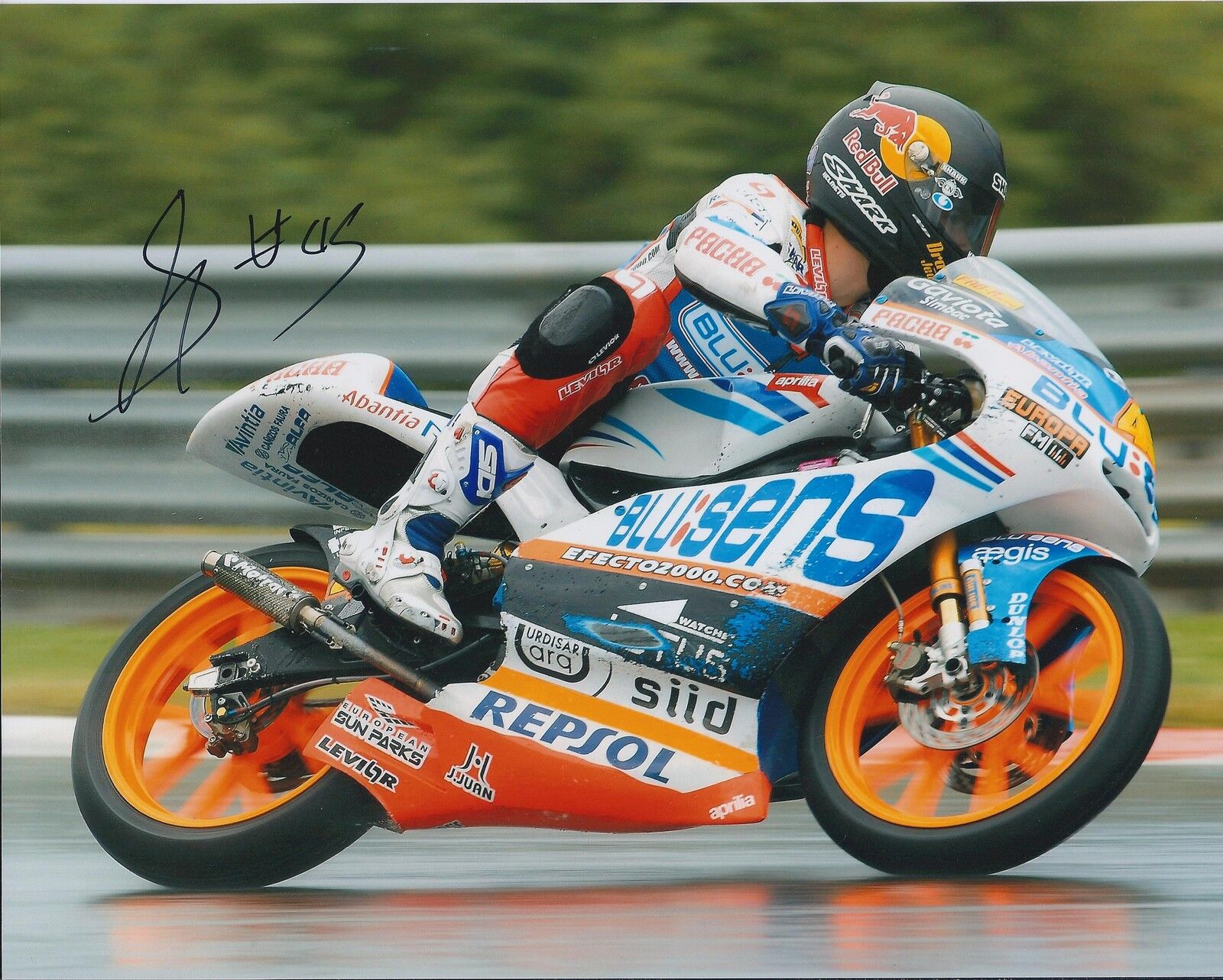 Scott REDDING SIGNED 10x8 Photo Poster painting Repsol APRILIA AFTAL COA Autograph