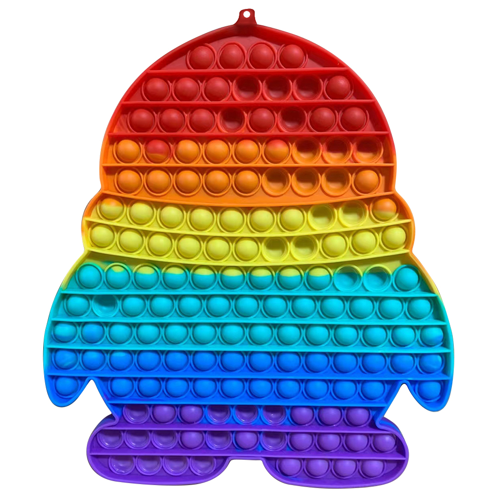 

Silicone Penguin Push Bubble Board Autism Toy Kids Sensory Educational Tool, 501 Original