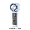 Portable Handheld Turbo Fan Rechargeable Foldable Personal Fan 100 Speed Small Pocket Fans Travel Essentials Gifts for Women Men