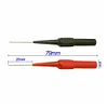 10pcs Insulation Piercing Needle Sensitive Multimeter Test Probe for Banana Plug