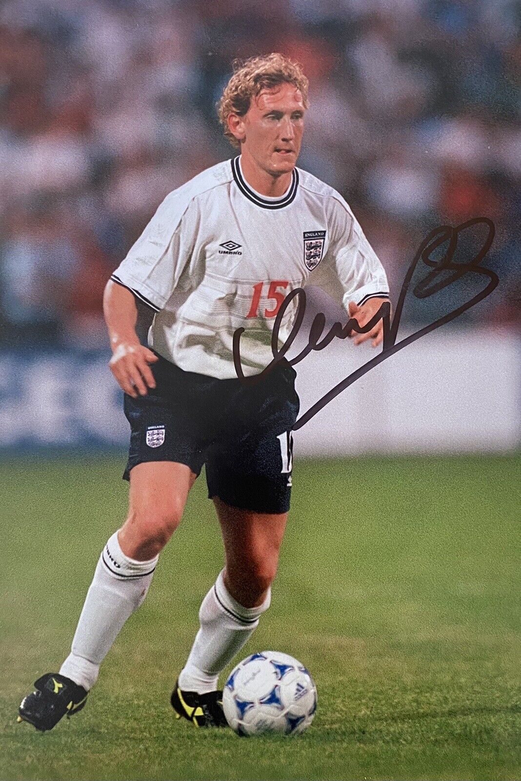 Ray Parlour Genuine Hand Signed England 12x8 Photo Poster painting