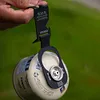 Stainless Steel Gas Canister Hanging Hook with Opener for IGT Camping Table