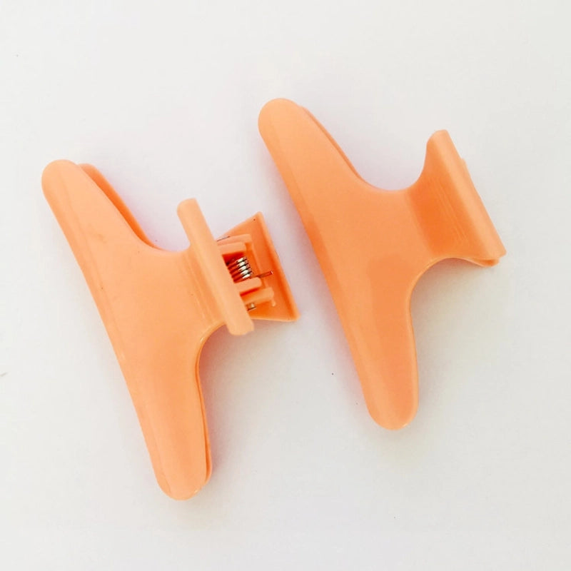 Spot Factory Direct Sales Hair Salon Special Beauty Hairpin 8cm Black Butterfly Hairpin Hairstyle Positioning Styling Clip