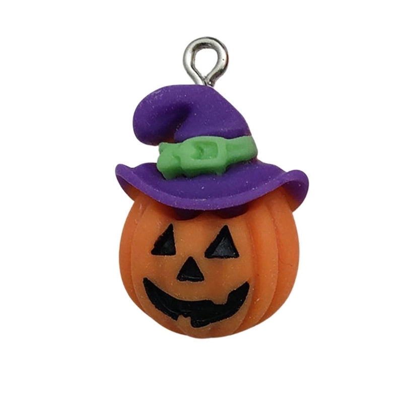 1 Piece Resin Pumpkin Hand Bat Pendant Jewelry Accessories