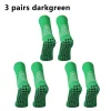 3 pairs Shield Pattern Circular Silicone Non slip Football Socks Men Women Football Socks Training Match Sports Grip soccerSocks