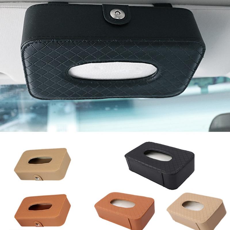 Portable Car Tissue Box Napkin Holder