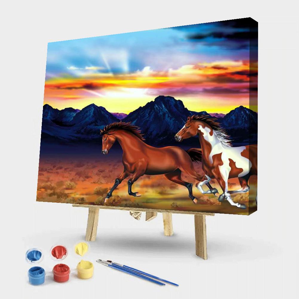 Horse - Painting By Numbers - 50*40CM gbfke