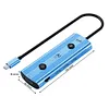 AI USB C Hub 12 in 1 Multiport Adapter with USB 3.0 & PD 3.0 Ports for Laptop/PC