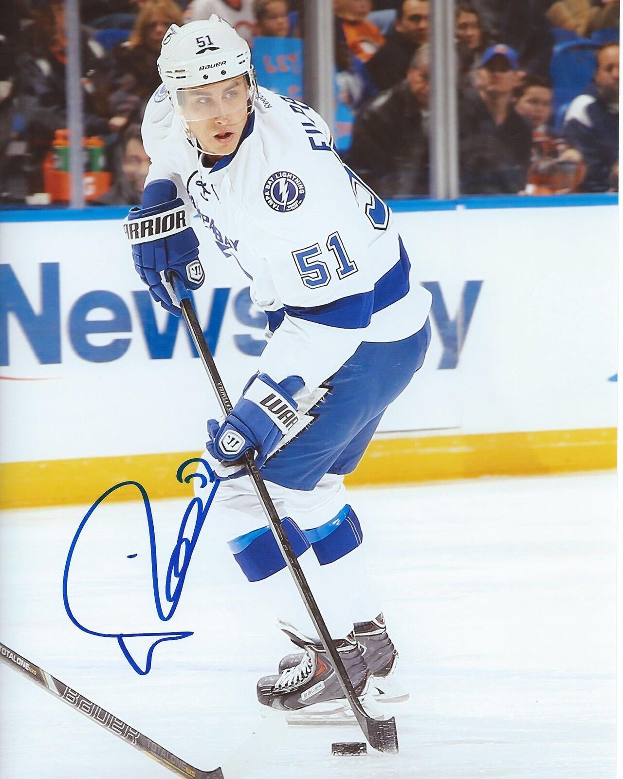 Valtteri Filppula Signed 8x10 Photo Poster painting Tampa Bay Lightning Autographed COA