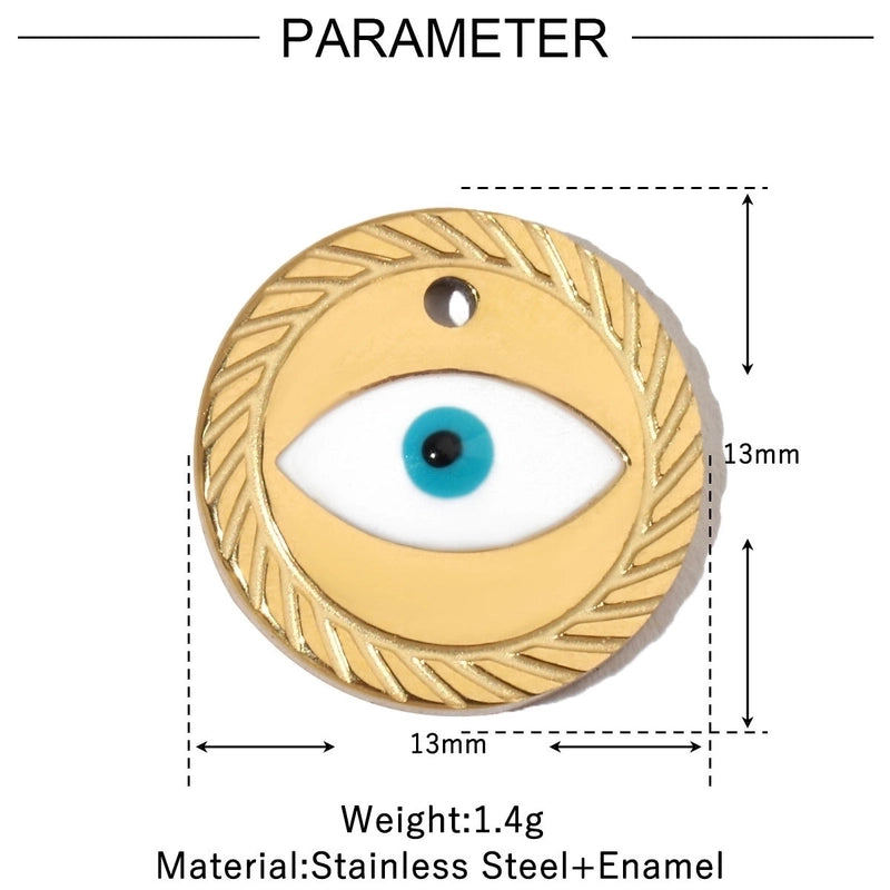 3 PCS/Package 12*17mm 17*14mm 19*14mm 304 Stainless Steel Water Droplets Jewelry Accessories Pendant