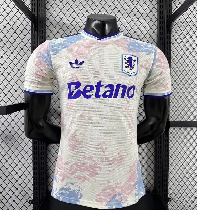 2025-26 New Season Aston Villa Second Away Jersey - Player Edition