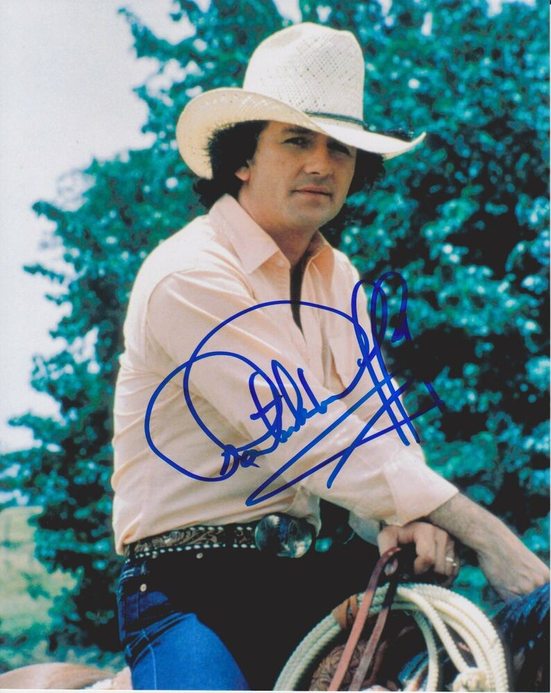 Patrick Duffy Dallas Original Autographed 8X10 Photo Poster painting #2 signed at HollywoodShow