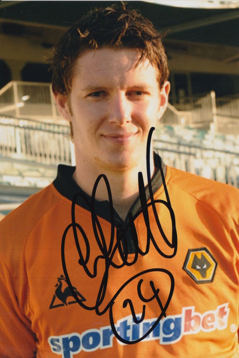 WOLVES HAND SIGNED GREG HALFORD 6X4 Photo Poster painting 1.