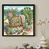 Summer Beach Bags-Partial Special Shaped Diamond Painting 30*30CM