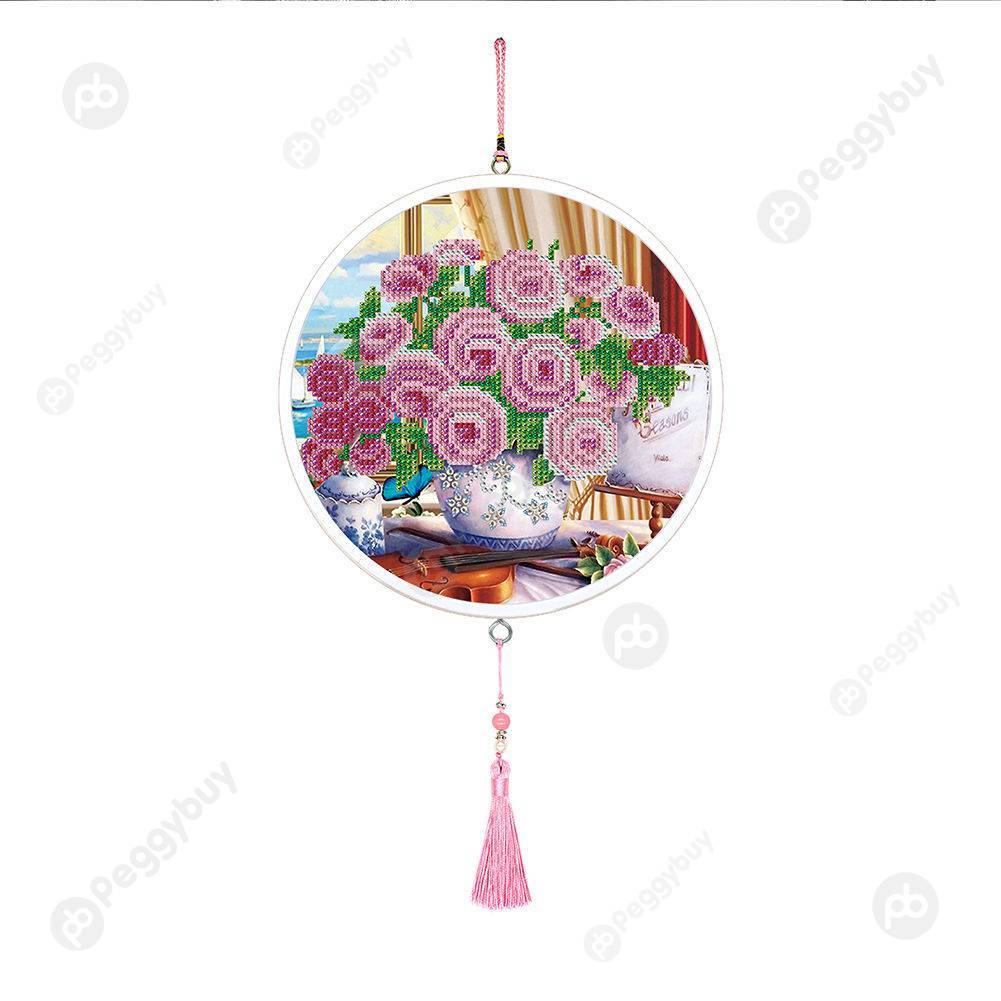 

Flower-DIY Creative Diamond Pendant, 501 Original
