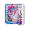 Big-Eyed Owl Special Shape 5D Diamond Painting Clock Art Craft With Frame Kit